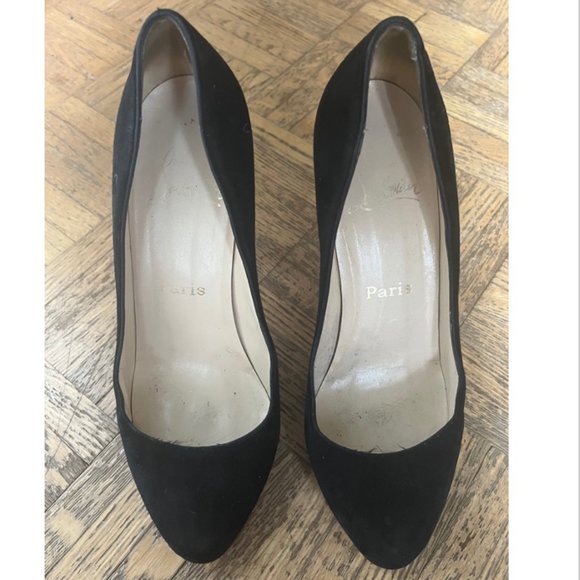Christian Louboutin Simple 110 suede pumps - Size 37 - Picture 2 of 6